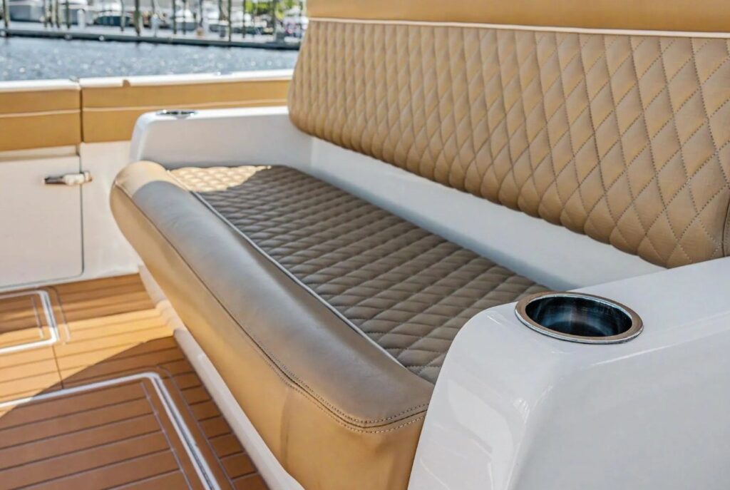 Reupholstering Boat